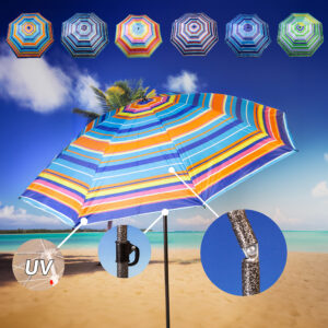 Плажен чадър - 3 с UV Filter